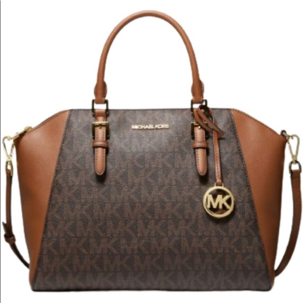 Authentic Michael Kors Ciara Large Satchel NWT